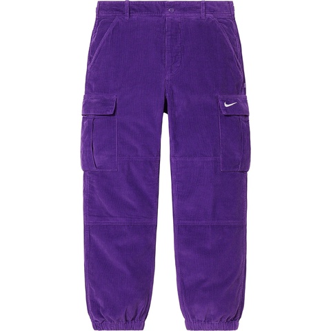 Supreme Supreme®/Nike® Arc Corduroy Cargo Pant - Purple