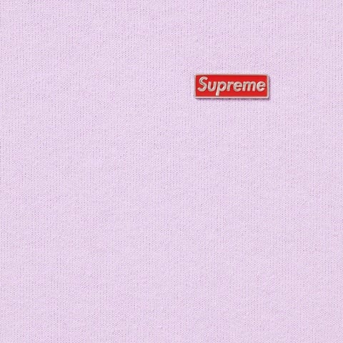 Supreme Enamel Small Box Hooded Sweatshirt - Lavender
