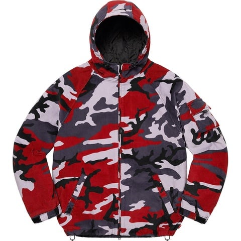 Supreme®/Nike® Arc Corduroy Hooded Jacket - Supreme