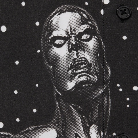 Supreme Silver Surfer S/S Shirt - Black