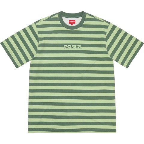Supreme Reverse Stripe S/S Top - Green