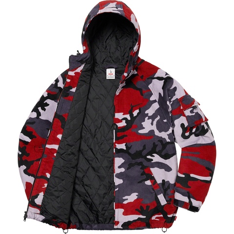 Supreme®/Nike® Arc Corduroy Hooded Jacket - Supreme