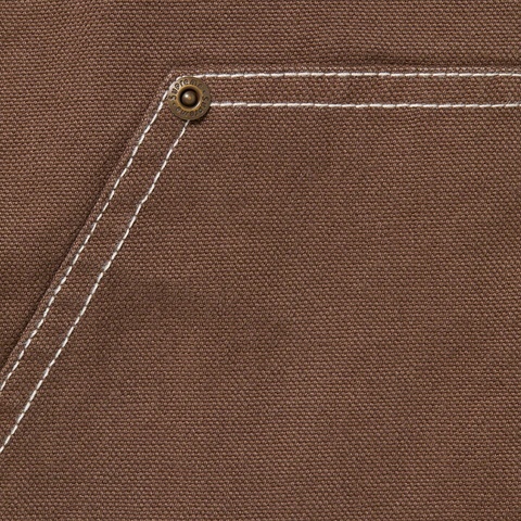 Supreme Double Knee Canvas Painter Pant - Brown