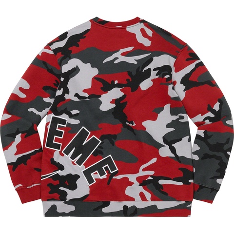 Supreme Supreme®/Nike® Arc Crewneck - Red Camo