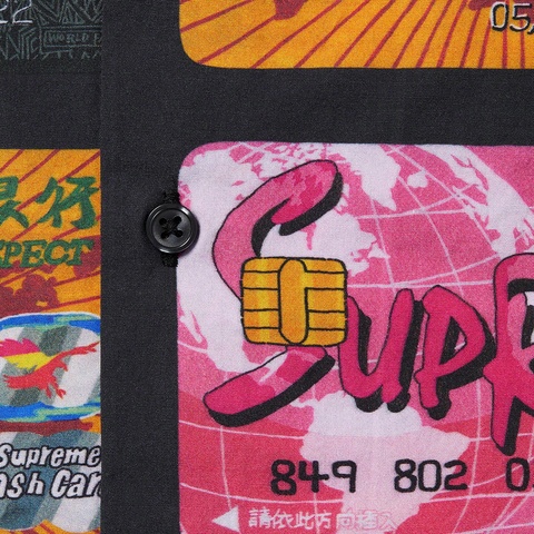 Credit Cards Shirt - spring/summer 2022 - Supreme