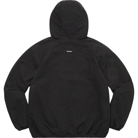 Supreme Cotton Hooded Jacket - Black