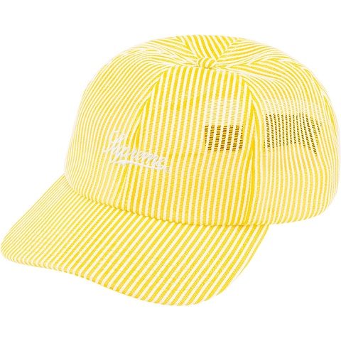 Supreme Stripe Mesh 6-Panel - Yellow