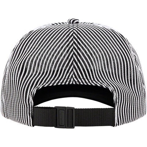 Supreme Stripe Mesh 6-Panel - Black