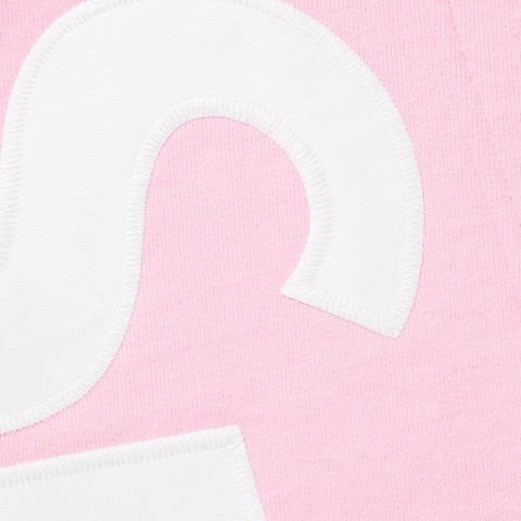 Supreme Cropped Panels Hooded Sweatshirt - Light Pink
