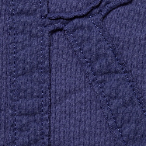 Supreme Tonal Appliqué Crewneck - Washed Navy