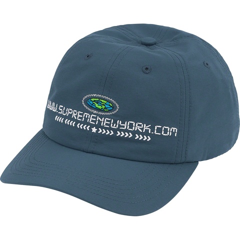 Supreme URL 6-Panel - Dark Teal