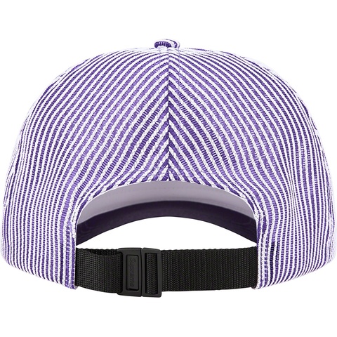 Supreme Stripe Mesh 6-Panel - Purple