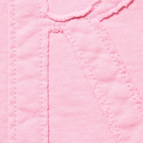 Supreme Tonal Appliqué Crewneck - Pale Pink