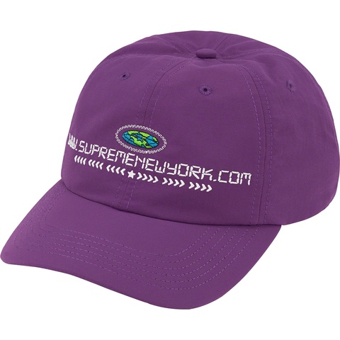 Supreme URL 6-Panel - Purple