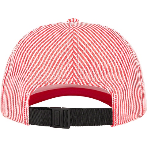 Supreme Stripe Mesh 6-Panel - Red