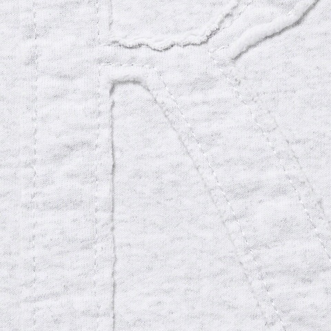 Supreme Tonal Appliqué Crewneck - Ash Grey