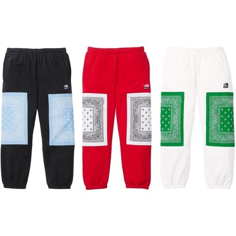 Supreme Supreme®/The North Face® Bandana Sweatpant - $148.00