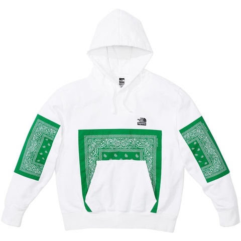 Supreme®/The North Face® Bandana Hooded Sweatshirt - Supreme