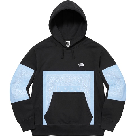 Supreme®/The North Face® Bandana Hooded Sweatshirt - Supreme