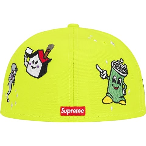 Supreme Characters S Logo New Era® - Neon Green
