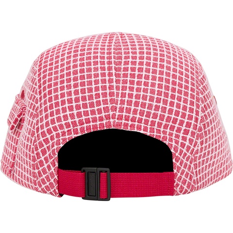 Supreme Denim Ripstop Camp Cap - Red