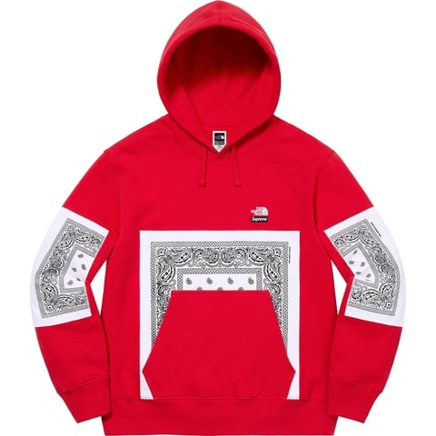Supreme®/The North Face® Bandana Hooded Sweatshirt - Supreme Supreme®/The North Face® Bandana Hooded Sweatshirt - Supreme