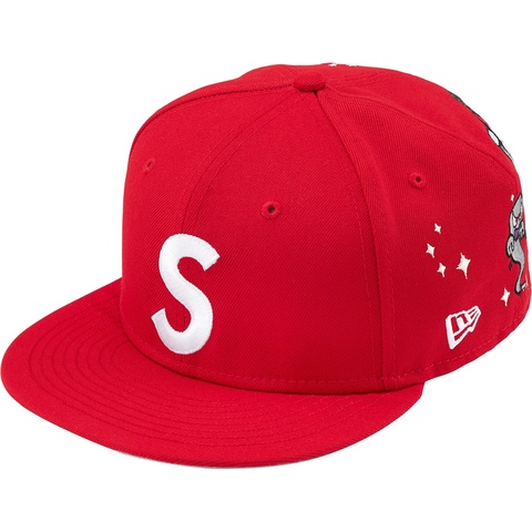 帽子 S logo cap scarlet Characters S Logo New Era® - spring/summer 2022 - Supreme