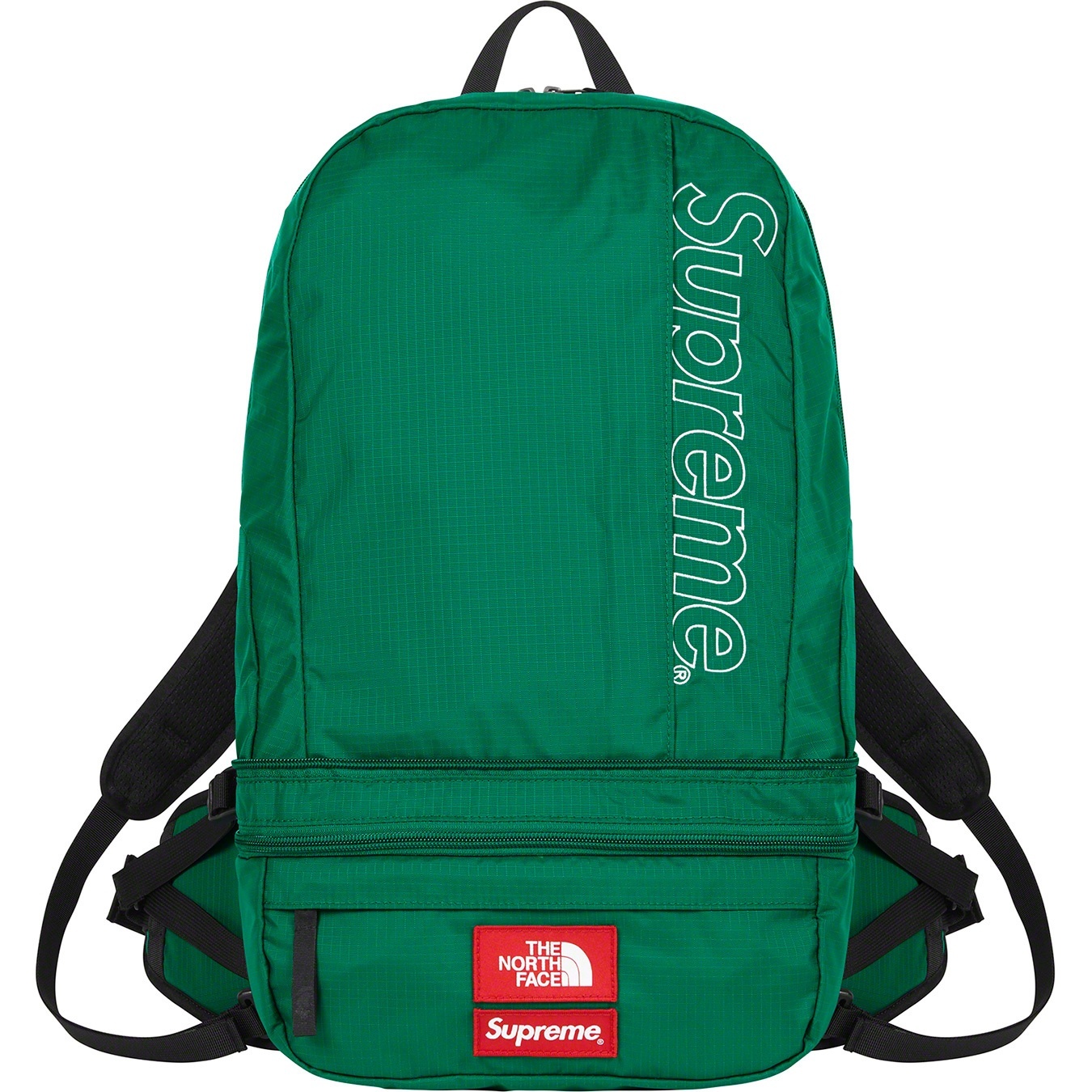 Supreme Supreme The North Face Trekking Convertible Backpack + Waist Bag (SS22) - Dark Green - $168