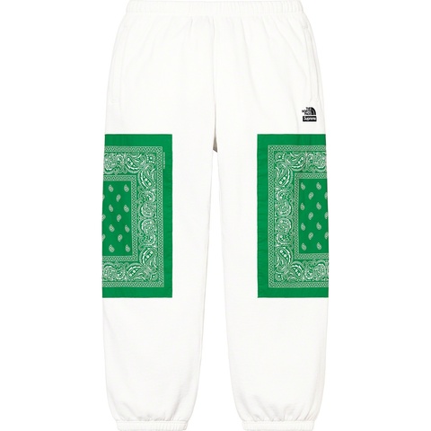 Supreme Supreme®/The North Face® Bandana Sweatpant - White