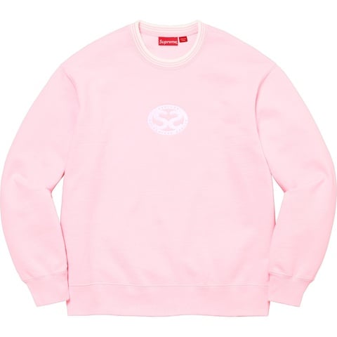 Supreme Double S Crewneck - Light Pink
