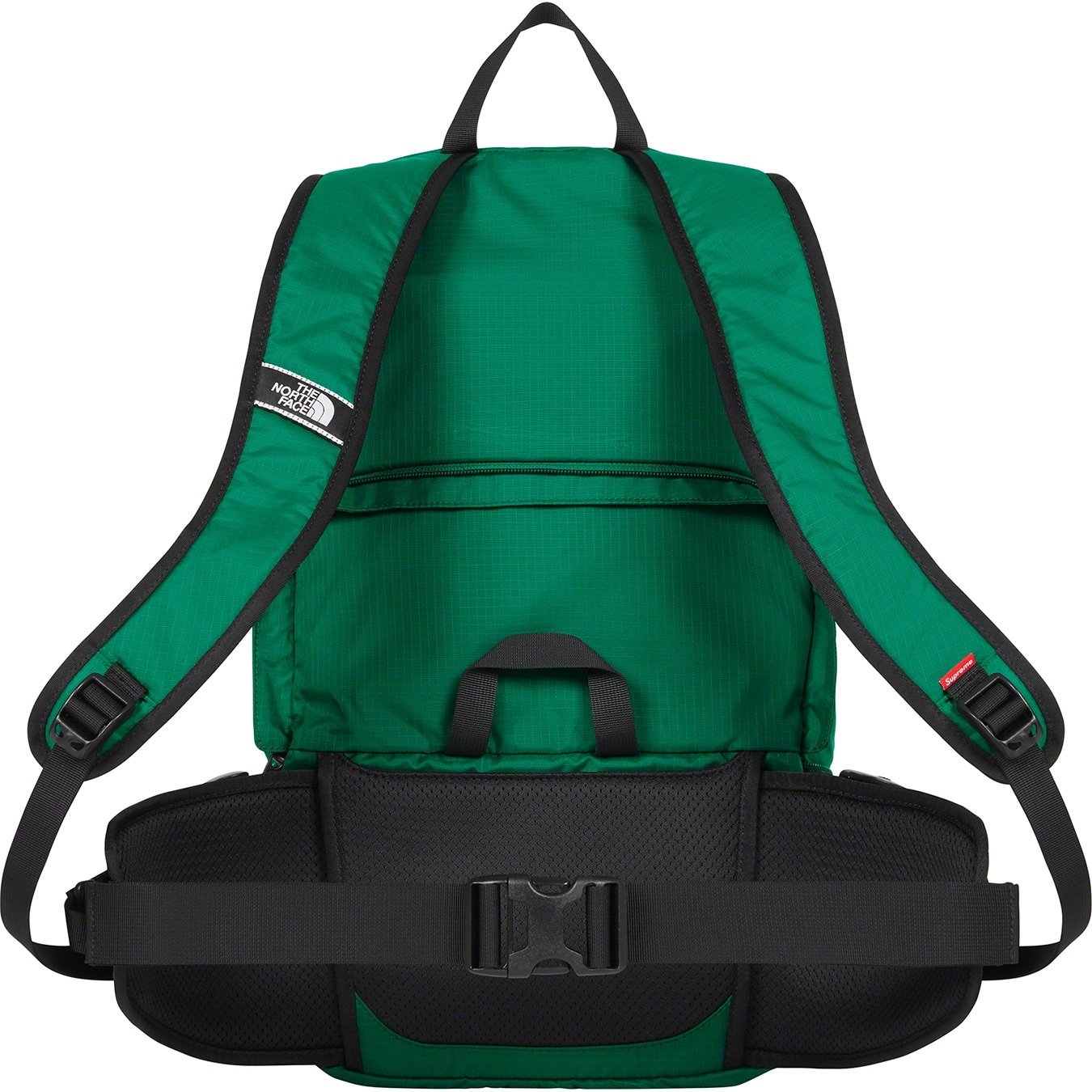 Supreme Supreme The North Face Trekking Convertible Backpack + Waist Bag (SS22) - Dark Green - $168