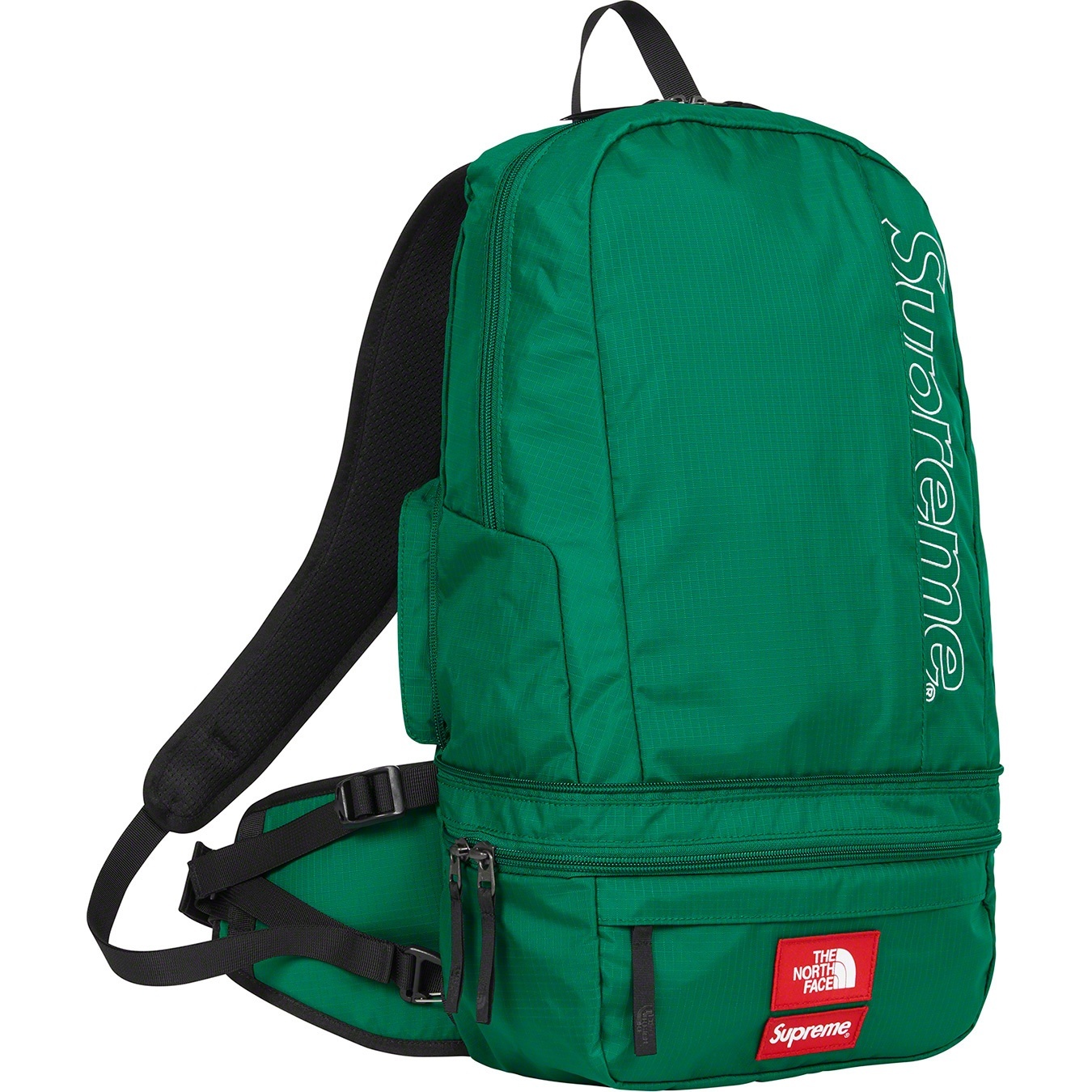 Supreme Supreme The North Face Trekking Convertible Backpack + Waist Bag (SS22) - Dark Green - $168
