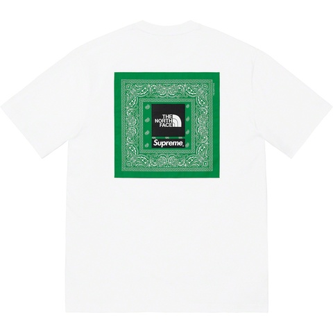 Supreme Supreme®/The North Face® Bandana Tee - White