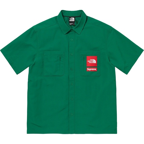 Supreme Supreme®/The North Face® Trekking S/S Shirt - Dark Green