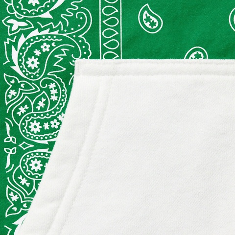 Supreme Supreme®/The North Face® Bandana Hooded Sweatshirt - White