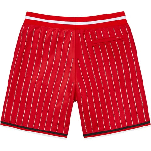 Rhinestone Stripe Basketball Short - Supreme