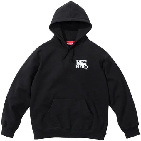 トップス Supreme x ANTIHERO Hooded Sweatshirt SUPREME X ANTIHERO HOODED SWEATSHIRT BLACK – Neighborhood