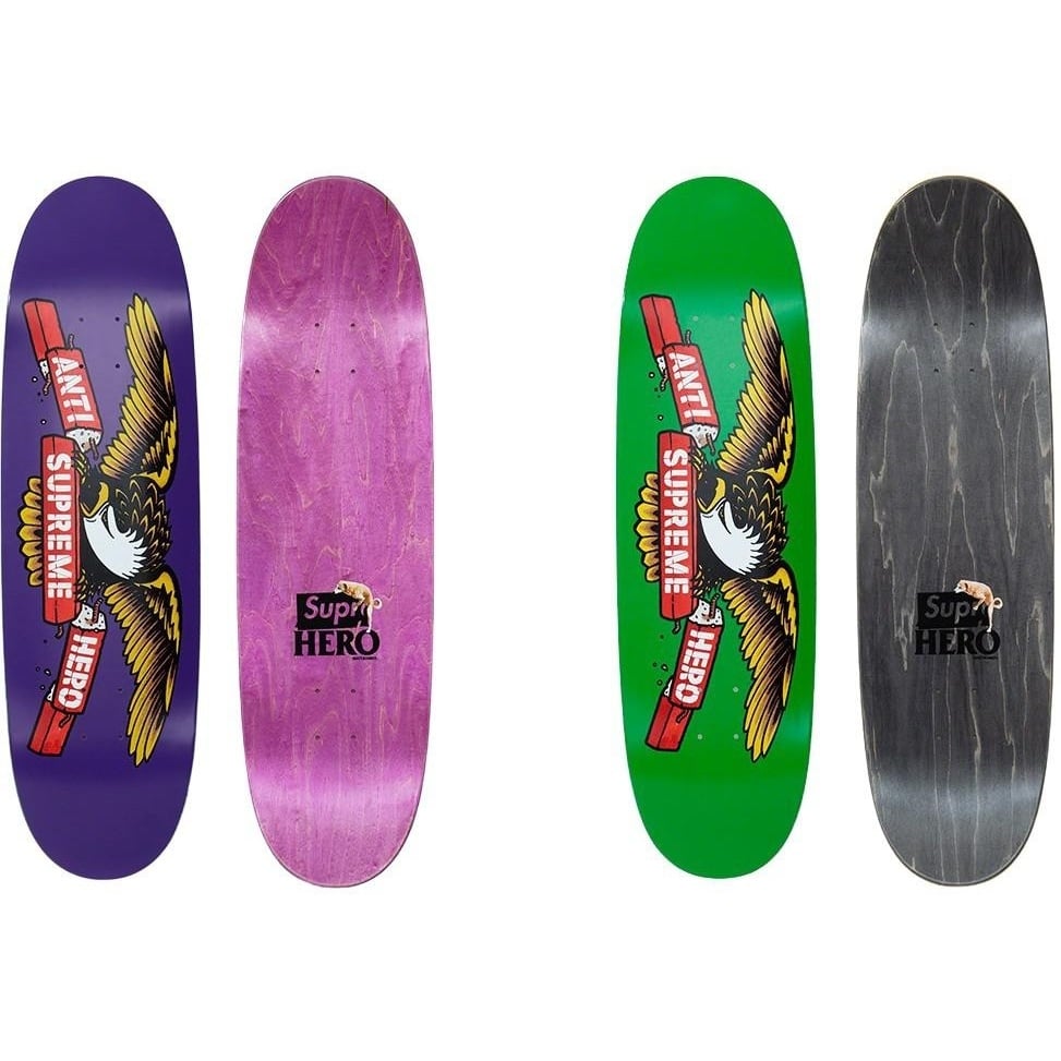 Supreme®/ANTIHERO® Curbs Skateboard - Supreme