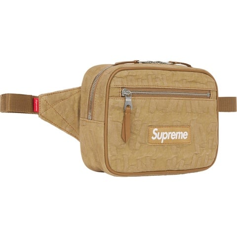 Fat Tip Jacquard Denim Waist Bag - Supreme