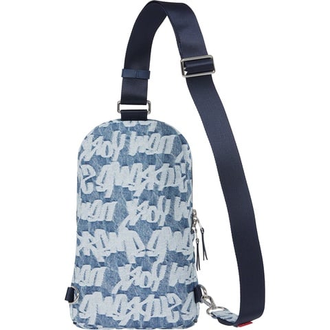 バッグ Supreme Fat Tip Jacquard Denim Waist Bag Fat Tip Jacquard Denim Waist Bag | Supreme 22ss