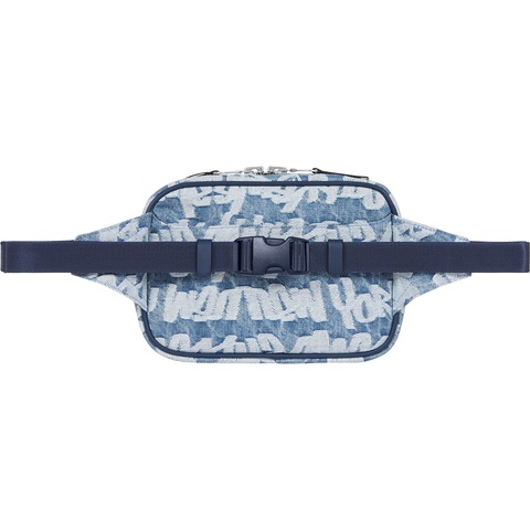 バッグ Supreme Fat Tip Jacquard Denim Waist Bag 日本国内発送】Supreme Fat Tip Jacquard Denim Waist Bag (Supreme