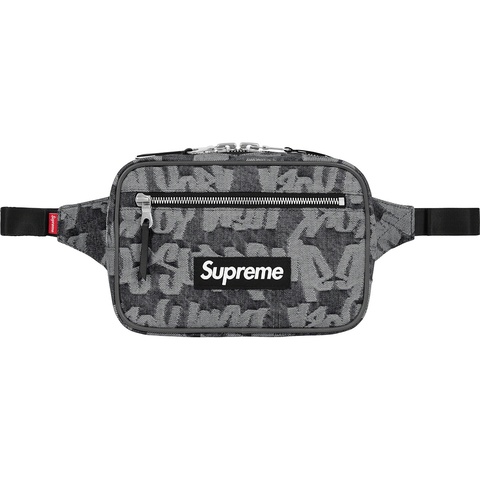 Fat Tip Jacquard Denim Waist Bag - Supreme