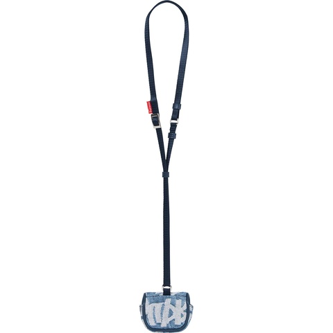 Supreme Fat Tip Jacquard Denim AirPod Case - Blue