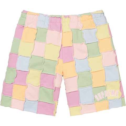 パンツ Supreme Reverse Patchwork Sweatshort Reverse Patchwork Sweatshort - spring/summer 2022 - Supreme
