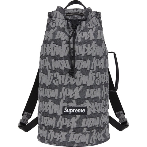 Fat Tip Jacquard Denim Backpack - Supreme