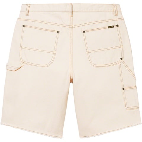 Cutoff Double Knee Denim Painter Short - Supreme