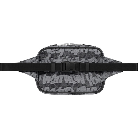バッグ Supreme Fat Tip Jacquard Denim Waist Bag 日本国内発送】Supreme Fat Tip Jacquard Denim Waist Bag (Supreme