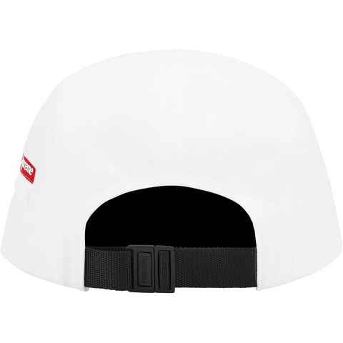 Supreme Zip Pocket Camp Cap - White