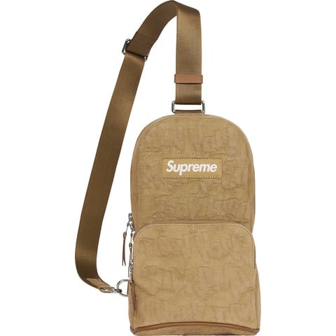 バッグ Supreme Fat Tip Jacquard Denim SlingBag Supreme Fat Tip Jacquard Denim Sling Bag Blue – supergl0rious