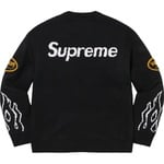 Supreme Supreme Vanson Leathers Sweater (SS22) - Black